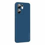 For OPPO Reno13 F 4G / 5G PINWUYO Sense Series Liquid Silicone TPU Phone Case(Blue)
