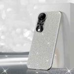 For vivo S19 Electroplated Glitter Powder Phone Case(Silver)