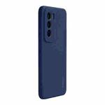 For OPPO Reno12 Pro ENKAY Liquid Silicone Soft Shockproof Phone Case(Dark Blue)