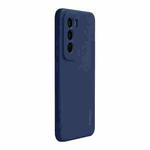 For OPPO Reno12 ENKAY Liquid Silicone Soft Shockproof Phone Case(Dark Blue)