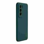 For OPPO Reno12 ENKAY Liquid Silicone Soft Shockproof Phone Case(Dark Green)