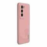 For OPPO Reno12 ENKAY Liquid Silicone Soft Shockproof Phone Case(Pink)