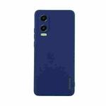 For OPPO K12x ENKAY Liquid Silicone Soft Shockproof Phone Case(Dark Blue)