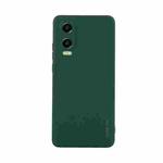 For OPPO K12x ENKAY Liquid Silicone Soft Shockproof Phone Case(Dark Green)