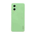 For OPPO K12x ENKAY Liquid Silicone Soft Shockproof Phone Case(Light Green)