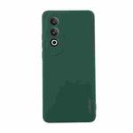 For OPPO K12 ENKAY Liquid Silicone Soft Shockproof Phone Case(Dark Green)