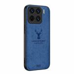 For Xiaomi 15  Pro Deer Head Cloth Skin All-inclusive Phone Case(Blue)