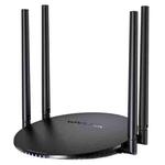 WAVLINK WN530G3 4x 5dBi Foldable Antenna AC1200 Dual Band Wireless Repeater Router, Plug:UK Plug