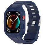 For Huawei Watch Fit3 Armour Integrated TPU Watch Band(Midnight Blue)