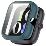 For vivo iQOO Watch GT PC + Tempered Film Integrated Watch Protective Case(Pine Green)