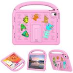 For iPad 10th Gen 10.9 2022 Cartoon Sparrow EVA Shockproof Tablet Case(Pink)