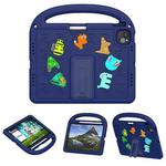 For iPad Air 11 2024 Cartoon Sparrow EVA Shockproof Tablet Case(Navy Blue)