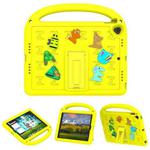 For iPad 10.2 / Air 3 10.5 Cartoon Sparrow EVA Shockproof Tablet Case(Yellow)