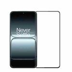 For OnePlus 13T PINWUYO 9H 3D Curved Explosion-proof Tempered Glass Film(Black)