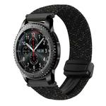 For Samsung Galaxy Gear S3 Frontier 22mm Magnetic Buckle Braided Watch Band(Starlight Colorful)