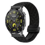 For Huawei Watch GT4 46mm 22mm Magnetic Buckle Braided Watch Band(Starlight Colorful)