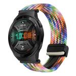 For Huawei Watch GT 2e 22mm Magnetic Buckle Braided Watch Band(Colorful)