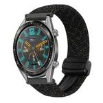 For Huawei Watch GT 22mm Magnetic Buckle Braided Watch Band(Starlight Colorful)