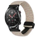 For Honor Watch GS 3i 22mm Magnetic Buckle Braided Watch Band(Starlight)