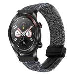 For Honor Watch Dream 22mm Magnetic Buckle Braided Watch Band(Graphite Black)