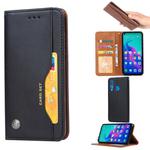 Knead Skin Texture Horizontal Flip Leather Case for Huawei P Smart Z / Y9 Prime 2019 / Nova5i, with Photo Frame & Holder & Card Slots & Wallet(Black)