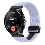 For Xiaomi Watch S3 22mm Magnetic Buckle Braided Watch Band(Purple)