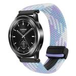 For Xiaomi Watch 2 Pro 22mm Magnetic Buckle Braided Watch Band(Violet)