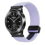 For Xiaomi Watch 2 Pro 22mm Magnetic Buckle Braided Watch Band(Purple)