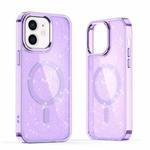 For iPhone 11 Glitter MagSafe Shockproof Phone Case(Purple)