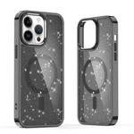 For iPhone 13 Pro Glitter MagSafe Shockproof Phone Case(Black)