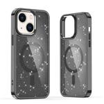 For iPhone 14 Plus Glitter MagSafe Shockproof Phone Case(Black)