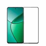 For Realme 12+ PINWUYO 9H 3D Curved Explosion-proof Tempered Glass Film(Black)