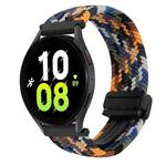 For Samsung Galaxy Watch 5 20mm Magnetic Buckle Braided Watch Strap(Camouflage Color)