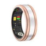 R18 SIZE 8 Smart Ring, Support Heart Rate / Blood Oxygen / Sleep / Multiple Sports Modes(Gold)