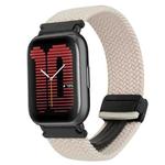 For Amazfit Active Magnetic Buckle 20mm Braided Watch Band(Starlight)