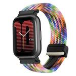 For Amazfit Active Magnetic Buckle 20mm Braided Watch Band(Colorful)