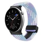 For Amazfit GTR Mini Magnetic Buckle 20mm Braided Watch Band(Violet)