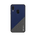 PINWUYO Honors Series Shockproof PC + TPU Protective Case for Galaxy A40(Blue)