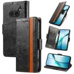 For Nothing Phone 2a Plus CaseNeo Splicing Dual Magnetic Buckle Leather Phone Case(Black)