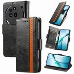 For Nothing Phone 3a Pro CaseNeo Splicing Dual Magnetic Buckle Leather Phone Case(Black)