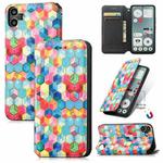 For Nothing CMF Phone 1 CaseNeo Colorful Magnetic Leather Phone Case(Magic Space)