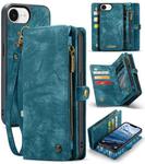 For iPhone 16e CaseMe 008 Detachable Multifunctional Leather Phone Case(Blue)