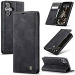 For iPhone 16 CaseMe 013 Multifunctional Horizontal Flip Leather Phone Case(Black)