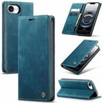 For iPhone 16e CaseMe 013 Multifunctional Horizontal Flip Leather Phone Case(Blue)