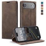 For iPhone Air CaseMe 013 Multifunctional Horizontal Flip Leather Phone Case(Coffee)