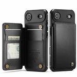 For iPhone Air CaseMe C22 Card Slots Holder RFID Anti-theft Phone Case(Black)