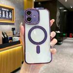 For iPhone 16 Plus Imitation Original Magsafe TPU Phone Case(Purple)