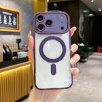 For iPhone 17 Pro Max Imitation Original Magsafe TPU Phone Case(Purple)