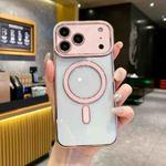 For iPhone 17 Pro Max Imitation Original Magsafe TPU Phone Case(Pink)
