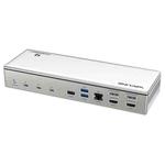 WAVLINK UTD41 PRO RJ45 / Audio / SD Card Reader 15-in-1 Thunderbolt 4 Docking Station, Plug:US Plug